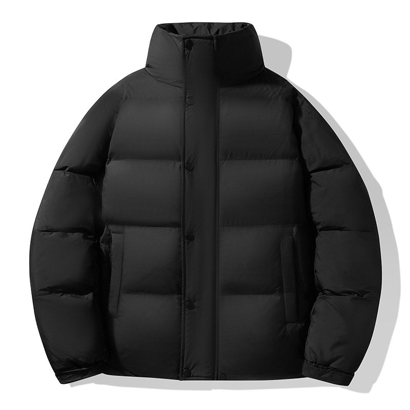 羽绒服男立领休闲潮流短款冬季保暖标白鸭绒情侣外套YR9992P120,男装羽绒服,星座1410（原1902A）