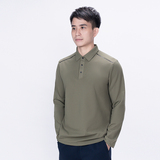 秋冬POLO衫男酷森拉绒潮长袖百搭休闲翻领中青年套头衫PL8905P58，男装Polo衫，星座1410（原1902A）