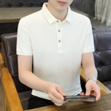 男士棉质POLO衫夏季纯色公版二开上衣商务短袖T恤衫薄款PL3393P38，男装Polo衫，星座1410（原1902A）