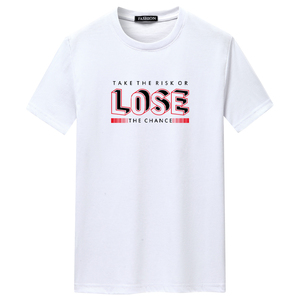 夏季男士短袖t恤青春宽松CVC60%棉新款男装DT3632-立体LOSE-P15图片