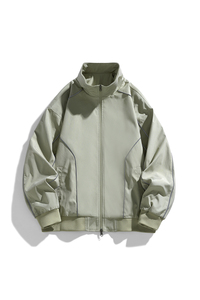 美式机能冲锋衣外套男女防水防风户外登山立领工装夹克 JK1567P68图片