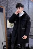 2021羽绒服男中长款连帽工装长款外套白鸭绒BLLZ-YR989-P140，男装羽绒服，星座1410（原1902A）