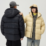 2026新羽绒服男士宽松情侣连帽男女同款上衣90%白鸭绒YR907-2P200，男装羽绒服，星座1410（原1902A）