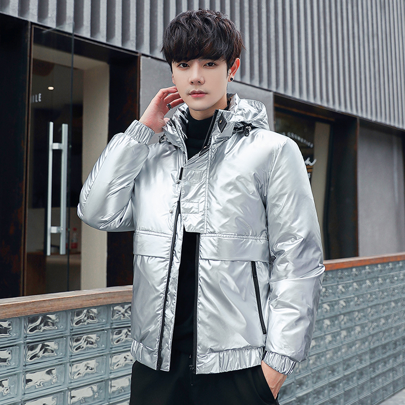 男士2021新款冬季羽绒服防寒服亮面保暖休闲加厚外套YR9831P130，男装羽绒服，星座1902A（原星座1216）