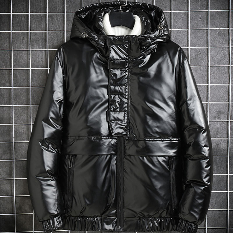 亮面羽绒服男2021青少年加厚保暖白鸭绒短款外套YR9831P130，男装羽绒服，星座1902A（原星座1216）