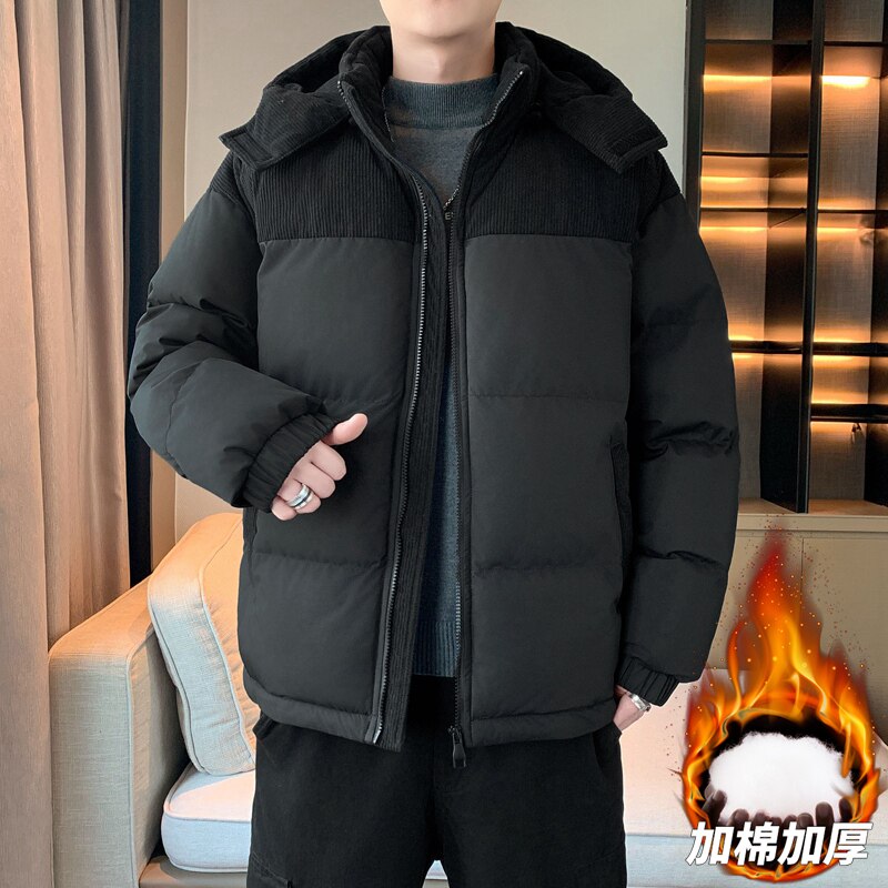 连帽棉服男女冬季防风加绒加厚棉衣情侣厚高品质棉袄外套MY810P75,男装棉衣,星座1410（原1902A）