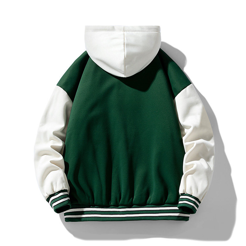冬款港风棒球服加绒夹克男女同款休闲上衣夹克外套男JK681898P75,男装夹克,星座1410（原1902A）
