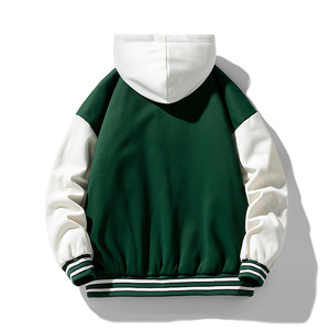 冬款港风棒球服加绒夹克男女同款休闲上衣夹克外套男 JK681898P75图片