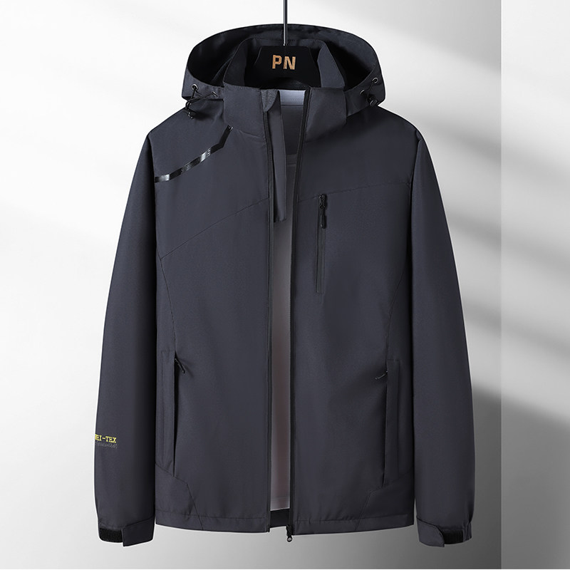 春秋户外运动冲锋衣男女情侣防水防风滑雪登山服夹克JK1899-1P42,男装夹克,星座1410（原1902A）