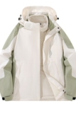 秋冬男女款夹克户外三合一冲锋衣可拆卸两件套登山服CF1818SP85，男装夹克，星座1410（原1902A）