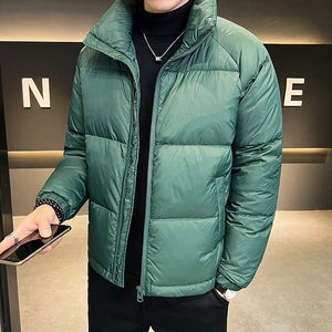 轻薄羽绒服男女简约休闲短款冬季情侣保暖立领外套男 YR566-1P100图片