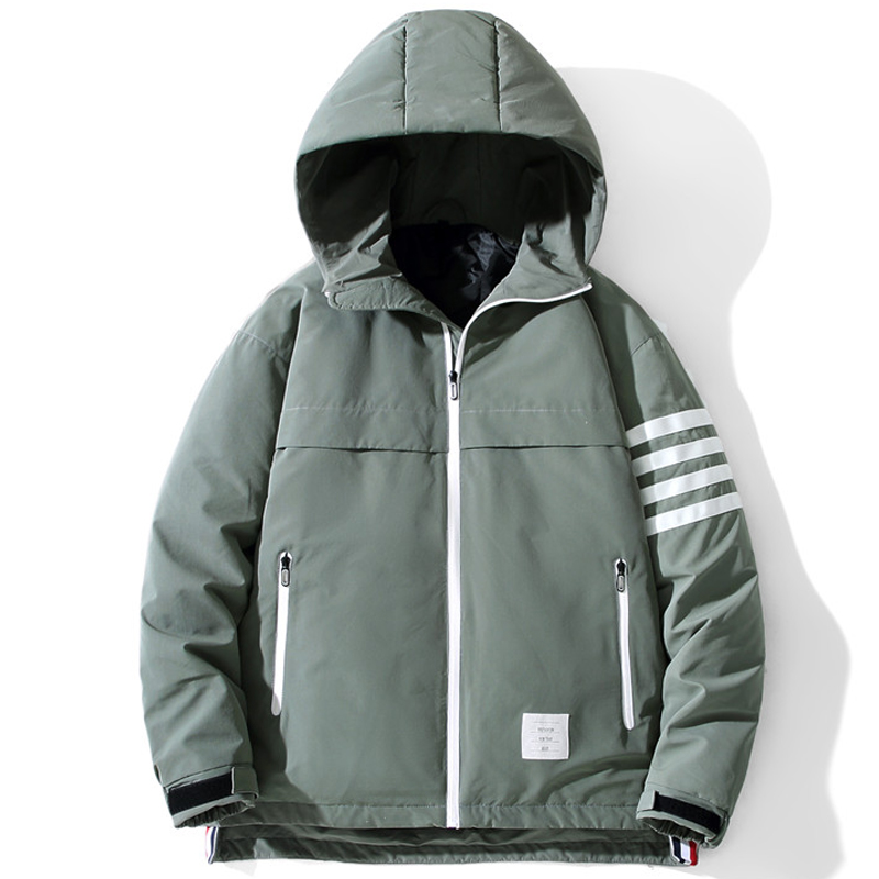 秋冬季新品情侣连帽白鸭绒羽绒服男士短款青年学生外套 YR7051P80，男装羽绒服，星座1902A（原星座1216）