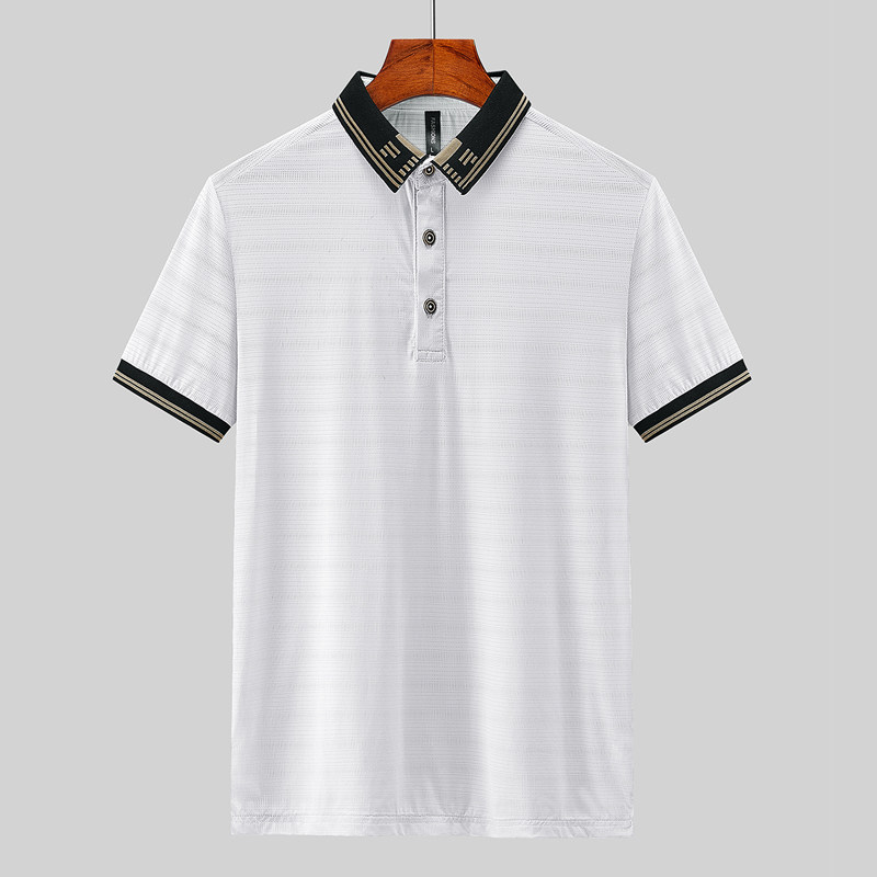 夏季新款冰丝短袖上衣韩版潮流修身Polo衫时尚休闲T恤PL8927P38,男装Polo衫,星座1410（原1902A）