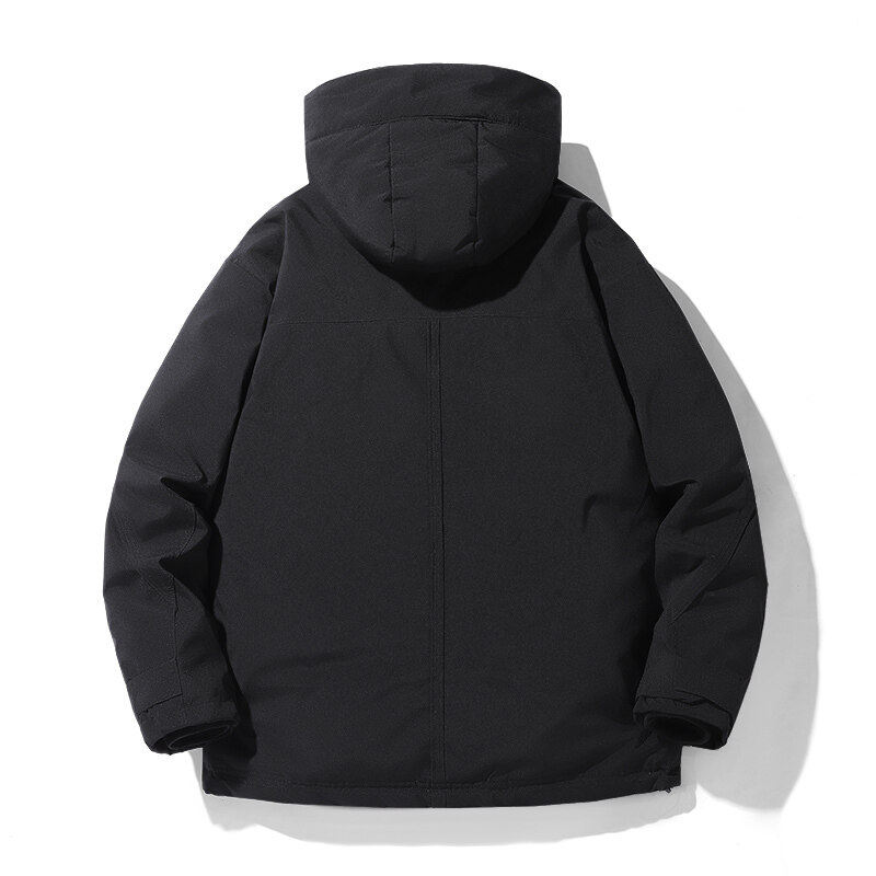 冬新款羽绒服男短款潮牌时尚休闲保暖情侣帅气连帽外套YR1396P110,男装羽绒服,星座1410（原1902A）