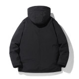冬新款羽绒服男短款潮牌时尚休闲保暖情侣帅气连帽外套YR1396P110，男装羽绒服，星座1410（原1902A）