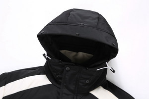 2021羽绒服男中长款冬季连帽外套情侣装冬季新款加厚保YR2066P130图片