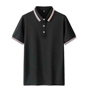 新款男士POLO衫春夏季纯色简约公版上衣商务短袖T恤衫 PL3383P25图片