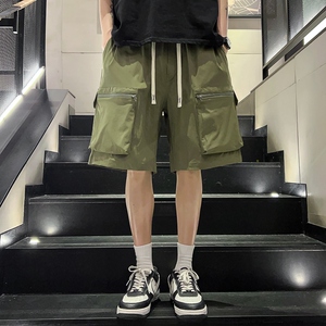 2026新休闲裤男女同款夏季潮流机能工装风系列五分裤短裤DK605P38图片