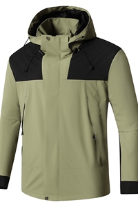 春秋季男女同款冲锋衣户外情侣登山服防水防风夹克外套 JK2366P45图片