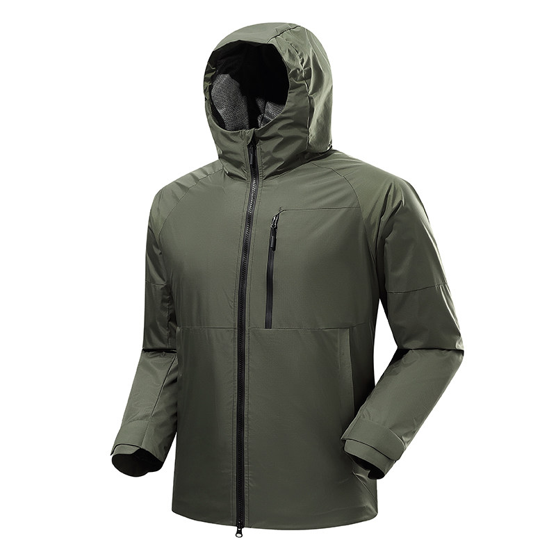 春秋户外运动冲锋衣男女情侣款防水防风滑雪登山服夹克JK8268P120图片