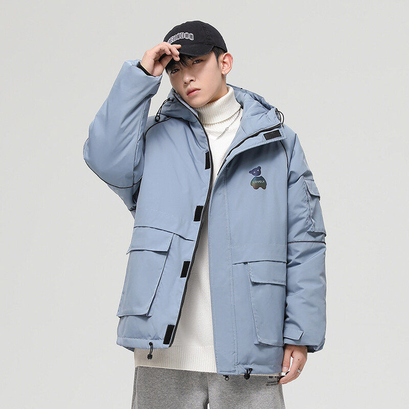 90%标2022白鸭绒羽绒服冬季韩版加厚外套中长款羽绒服YR113P160，男装羽绒服，星座1410（原1902A）