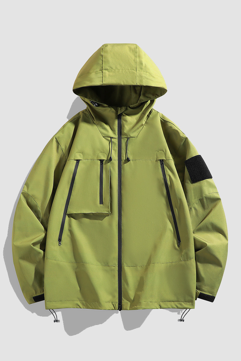 冲锋衣外套男士春秋美式机能工装户外防风防水登山服夹克J91P32,男装夹克,星座1410（原1902A）