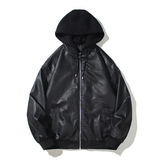 跨境外贸男士外套春秋皮衣飞行夹克男装PU皮机车服皮衣PY906-1P90，男装夹克，星座1410（原1902A）