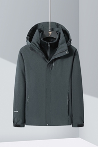 秋冬男女夹克户外三合一情侣冲锋衣拆卸两件套登山服CF9966S-P100图片