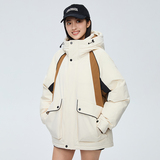 冬季短款羽绒服男女情侣款加厚连帽抗寒上衣#90%白鸭绒YR5831P200，男装羽绒服，星座1410（原1902A）