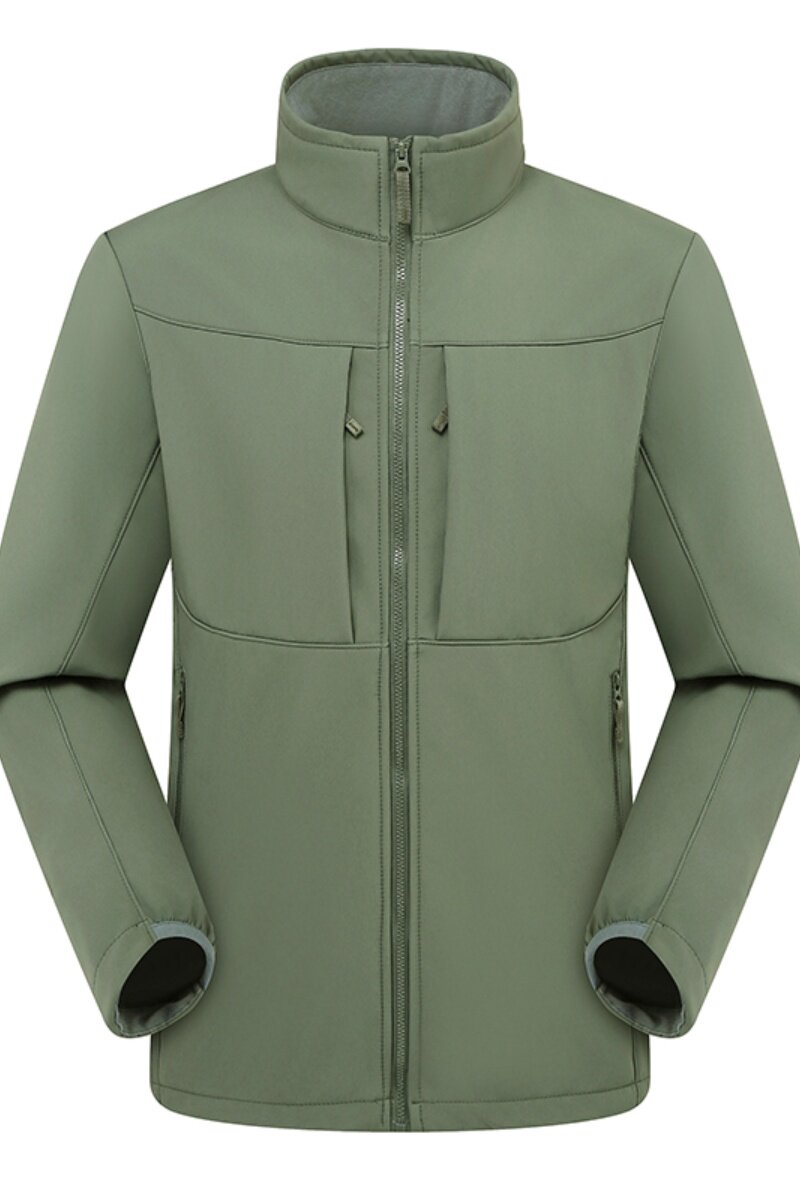 冲锋夹克男女春秋冬季新款工装软壳外套登山上衣服RK24205P115,男装夹克,星座1410（原1902A）
