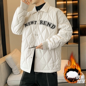 秋冬男女同款面包服棉袄中性情侣户外棉衣翻领羽绒棉服MY781P65