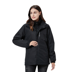 户外冲锋衣男女秋冬季加绒加厚防风防水滑雪登山服外套CF9970P120图片