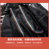 2024新款羽绒服男短款冬保暖外套青年立领大码男士大衣YR1393P100，男装羽绒服，星座1410（原1902A）