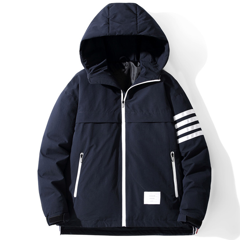秋冬季新品情侣连帽白鸭绒羽绒服男士短款青年学生外套YR7051P80，男装羽绒服，星座1902A（原星座1216）