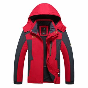 L-8X春秋加肥大码摇粒绒外套户外冲锋衣防水夹克登山服 CF8828P90图片