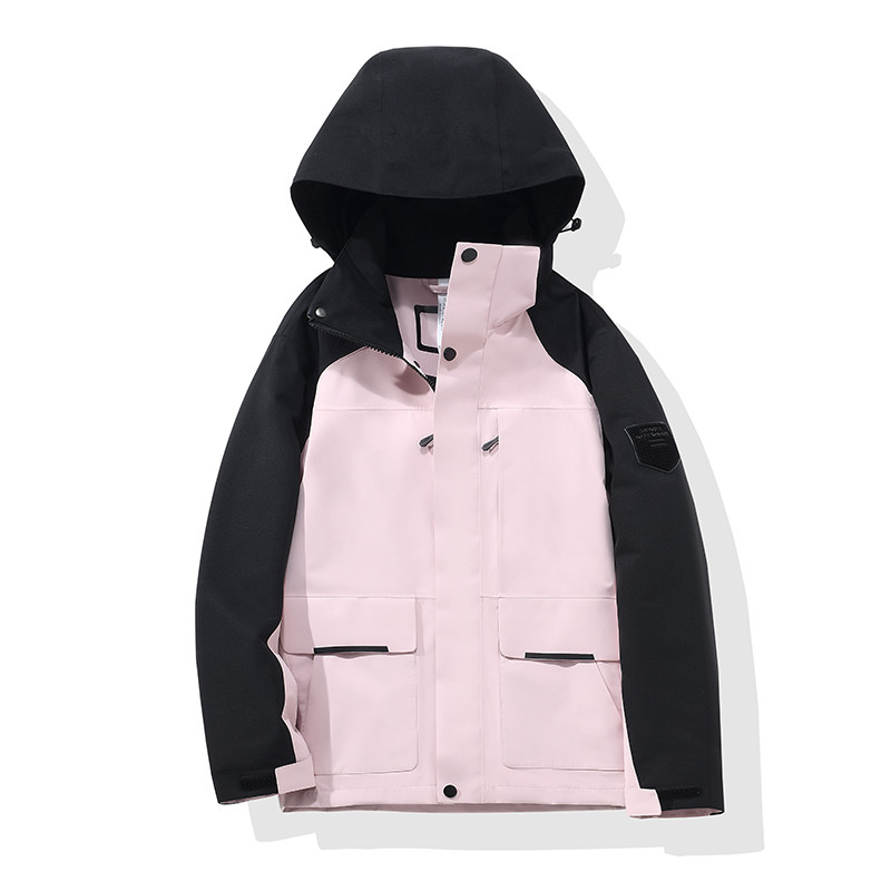 男女工装新款户外徒步运动单冲防水防风透气保暖登山服J1102P130,男装棉衣,星座1410（原1902A）