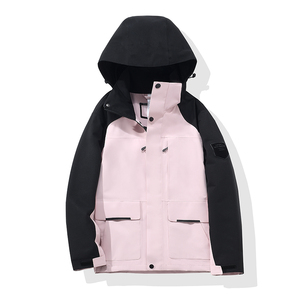 男女工装新款户外徒步运动单冲防水防风透气保暖登山服J1102P130图片