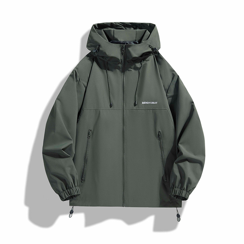 春秋户外运动冲锋衣男女情侣防水防风衣登山夹克外套 JK2310-1P50图片