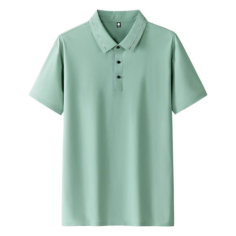夏季POLO衫冰丝无痕商务休闲精致简约短袖上衣T恤衫PL2662P42,男装Polo衫,星座1410（原1902A）