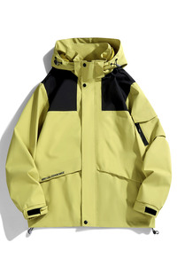 春秋户外运动冲锋衣男女情侣款防水防风滑雪登山服夹克 JK2558P55图片