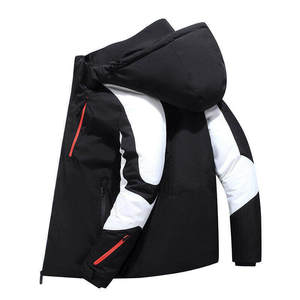冬装2088新款羽绒服男士短款加厚保暖连帽外套男潮流 YR096P80图片