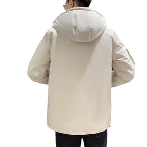 羽绒服男女同款短款加厚冬新款连帽外套户外情侣工装 YR2058P80图片