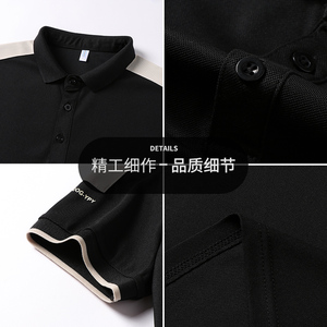 夏新款POLO衫中老年Polo薄款翻领爸爸装短袖t恤商务上衣PL8077P20图片