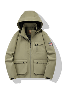 跨境春秋户外运动冲锋衣男女情侣防水防风衣登山服夹克 JK2358P68图片