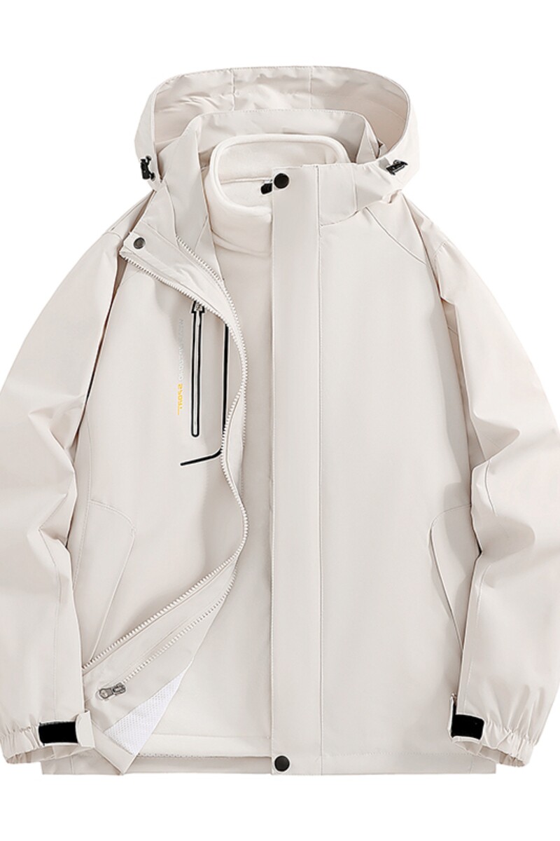 秋冬男女款夹克户外三合一冲锋衣可拆卸两件套登山服CF882098P90,男装夹克,星座1410（原1902A）