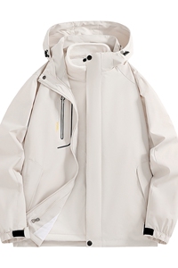 秋冬男女款夹克户外三合一冲锋衣可拆卸两件套登山服 CF882098P90图片