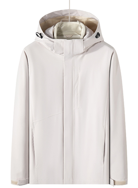 冲锋衣户外登山防风防水夹克外套真冲热封过检可卸 CF24952P145