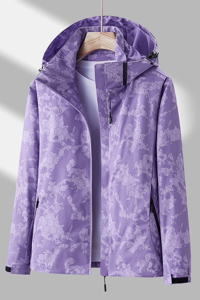 春秋户外运动冲锋衣男女情侣款防水防风滑雪登山服夹克CF6255P50,男装夹克,星座1410（原1902A）