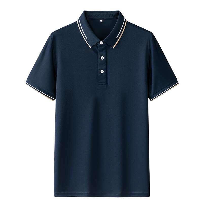 新款男士POLO衫春夏季纯色简约公版上衣商务短袖T恤衫PL3382P25,男装Polo衫,星座1410（原1902A）