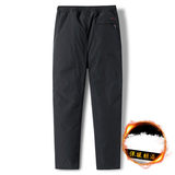 80%白鸭绒运动裤冬季潮牌情侣男士羽绒裤加厚休闲长裤女K6653P95，男装棉裤，星座1410（原1902A）